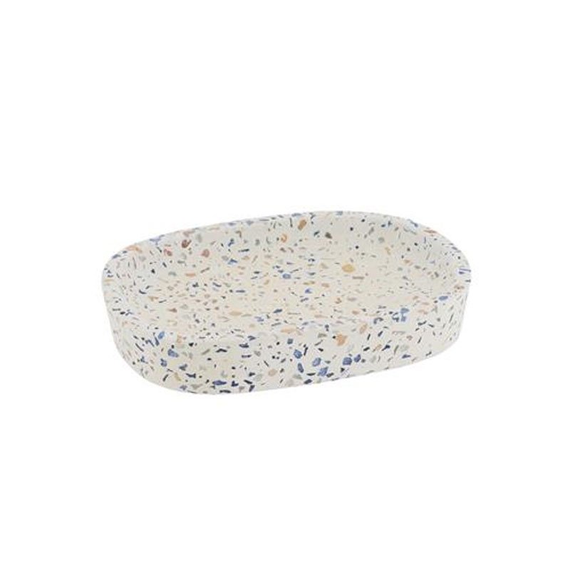 DS-4040L06 Σαπουνοθήκη Polyresin με Μωσαϊκό Σχέδιο MRShome - Image 1