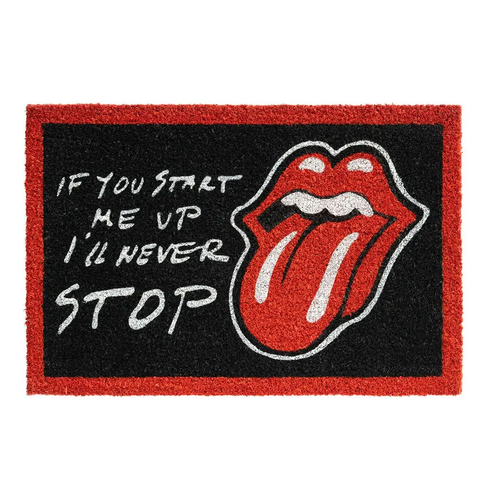 RollingStones Πατάκι Εισόδου Kοκοφοίνικα 40x60cm The Rolling Stones - FGE0065 By Grupo Erik - Image 1