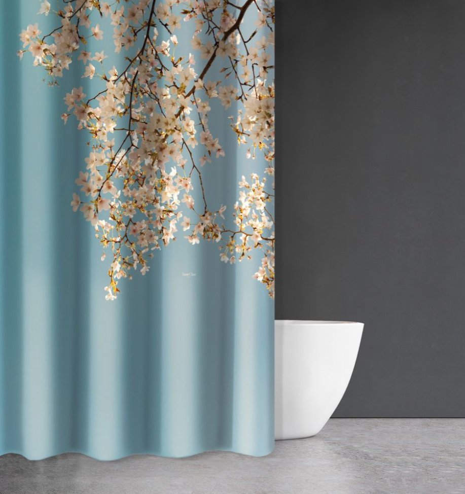 Untitled-2 Κουρτίνα Μπάνιου Zen Body Des 814 Υφασμάτινη 180x200 cm - Image 1