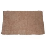 Πατάκι Μπάνιου Μπεζ από 100% Βαμβάκι 50x80cm MRShome