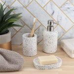 Ποτήρι Οδοντόβουρτσας Polyresin με Μωσαϊκό Σχέδιο MRShome - Image 2