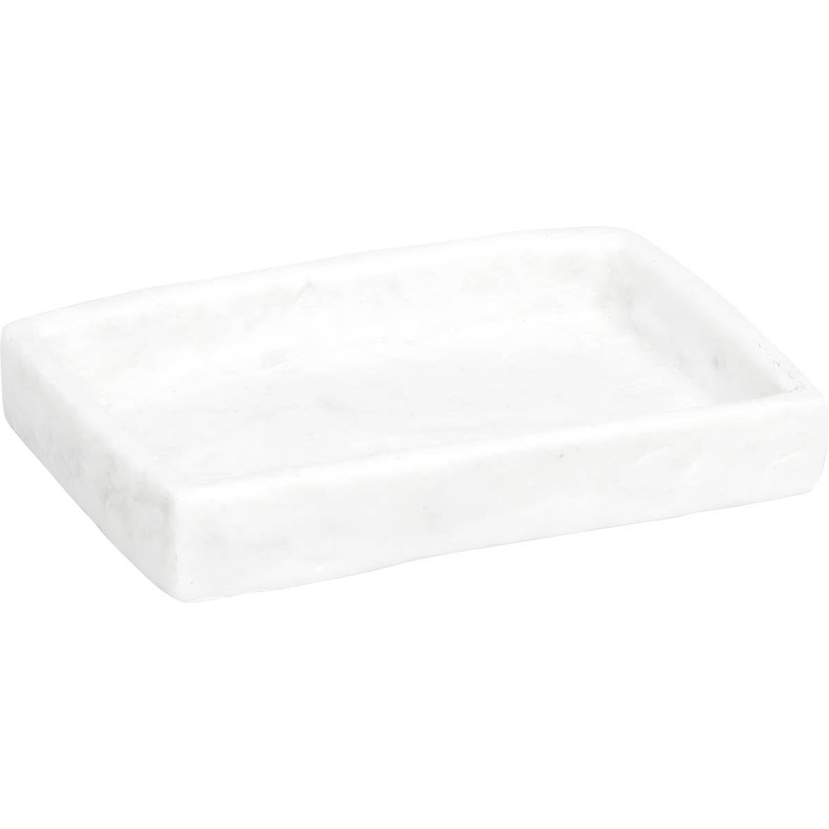 ds-8880l07 Σαπουνοθήκη Polyresin Λευκή MRShome - Image 1