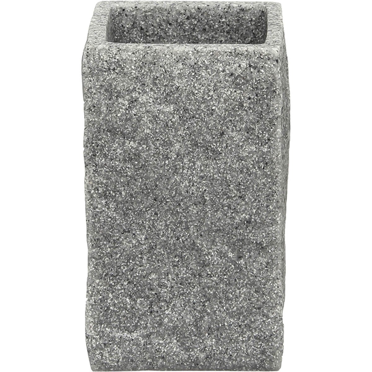 ds-8891l02 Ποτήρι Οδοντόβουρτσας Polyresin Γκρί MRShome - Image 1