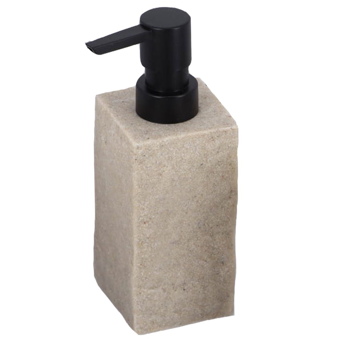 ds-8896l01 Δοχείο Κρεμοσάπουνου Polyresin Μπέζ MRShome - Image 1