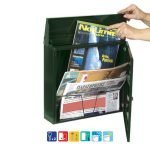 ΑΝΟΞΕΙΔΩΤΟ Γραμματοκιβώτιο Εξωτερικού Χώρου Ασημί 38x10x36cm - LONDON 9001 By Viometal - Image 2