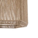 GLOBOSTAR® CAYMAN 00519 Boho Κρεμαστό Φωτιστικό Οροφής με Ντουί 1 x E27 AC 220-240V IP20 - Μπεζ - Μ40 x Π40 x Υ40cm - Image 8