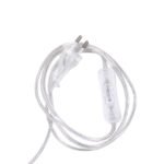 GLOBOSTAR® HUDSON 00500 Μοντέρνο Επιδαπέδιο Φωτιστικό με Ντουί 1 x E27 AC 220-240V IP20 - Λευκό & Χρυσό - Μ20 x Π20 x Υ177cm - Image 9