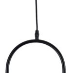 GLOBOSTAR® HAMBURG 00589 Μοντέρνο Κρεμαστό Φωτιστικό Οροφής με Ντουί 1 x G9 AC 220-240V IP20 - Μαύρο & Λευκό - Μ20 x Π15 x Υ40cm - Image 11