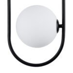 GLOBOSTAR® HAMBURG 00589 Μοντέρνο Κρεμαστό Φωτιστικό Οροφής με Ντουί 1 x G9 AC 220-240V IP20 - Μαύρο & Λευκό - Μ20 x Π15 x Υ40cm - Image 10