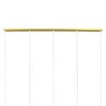 GLOBOSTAR® TRIANGLE 00610 Μοντέρνο Κρεμαστό Φωτιστικό Οροφής με Ντουί 5 x E27 AC 220-240V IP20 - Χρυσό - Μ170 x Π22 x Y130cm - Image 10