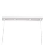 GLOBOSTAR® TRIANGLE 00612 Μοντέρνο Κρεμαστό Φωτιστικό Οροφής με Ντουί 2 x E27 AC 220-240V IP20 - Λευκό - Μ60 x Π22 x Y130cm - Image 10