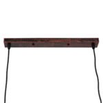 GLOBOSTAR® TRIANGLE 00613 Μοντέρνο Κρεμαστό Φωτιστικό Οροφής με Ντουί 2 x E27 AC 220-240V IP20 - Χάλκινο - Μ60 x Π22 x Y130cm - Image 10