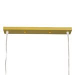 GLOBOSTAR® TRIANGLE 00615 Μοντέρνο Κρεμαστό Φωτιστικό Οροφής με Ντουί 2 x E27 AC 220-240V IP20 - Χρυσό - Μ60 x Π22 x Y130cm - Image 10