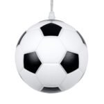 GLOBOSTAR® FOOTBALL 00643 Παιδικό Κρεμαστό Φωτιστικό Οροφής με Ντουί 1 x E27 AC 220-240V IP20 - Λευκό & Μαύρο - Μ15 x Π15 x Y18cm - Image 6
