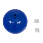 GLOBOSTAR® BALLOON 00654 Παιδικό Φωτιστικό Οροφής με Ντουί 1 x E27 AC 220-240V IP20 - Μπλε - Μ30 x Π30 x Υ33cm - Image 10