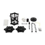 GLOBOSTAR® DARCY 00655 Vintage Κρεμαστό Φωτιστικό Οροφής με Ντουί 1 x E27 AC 220-240V IP20 - Μαύρο - Μ15.5 x Π15.5 x Υ32.5cm - Image 9