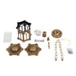 GLOBOSTAR® DARCY 00656 Vintage Κρεμαστό Φωτιστικό Οροφής με Ντουί 1 x E27 AC 220-240V IP20 - Μπρούτζινο & Διάφανο - Μ15.5 x Π15.5 x Υ32.5cm - Image 9