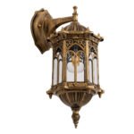 GLOBOSTAR® DARCY 00658 Vintage Φωτιστικό Τοίχου - Απλίκα με Ντουί 1 x E27 AC 220-240V IP20 - Μπρούτζινο Εφέ Σκουριάς - Μ15.5 x Π15.5 x Υ34.5cm - Image 5