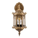 GLOBOSTAR® DARCY 00658 Vintage Φωτιστικό Τοίχου - Απλίκα με Ντουί 1 x E27 AC 220-240V IP20 - Μπρούτζινο Εφέ Σκουριάς - Μ15.5 x Π15.5 x Υ34.5cm - Image 9