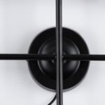 GLOBOSTAR® PIPING 00661 Vintage Φωτιστικό Τοίχου - Απλίκα με Ντουί 4 x E27 AC 220-240V IP20 - Μαύρο - Μ40 x Π9 x Υ52cm - Image 7