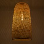 GLOBOSTAR® CALERO 00670 Boho Κρεμαστό Φωτιστικό Οροφής με Ντουί 1 x E27 AC 220-240V IP20 - Μπεζ - Μ60 x Π60 x Y120cm - Image 3