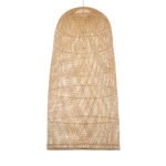 GLOBOSTAR® CALERO 00670 Boho Κρεμαστό Φωτιστικό Οροφής με Ντουί 1 x E27 AC 220-240V IP20 - Μπεζ - Μ60 x Π60 x Y120cm - Image 5