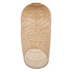 GLOBOSTAR® CALERO 00670 Boho Κρεμαστό Φωτιστικό Οροφής με Ντουί 1 x E27 AC 220-240V IP20 - Μπεζ - Μ60 x Π60 x Y120cm - Image 7