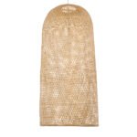 GLOBOSTAR® CALERO 00671 Boho Κρεμαστό Φωτιστικό Οροφής με Ντουί 1 x E27 AC 220-240V IP20 - Μπεζ - Μ50 x Π50 x Y110cm - Image 5