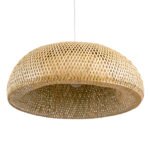 GLOBOSTAR® SAN TROPEZ 00674 Boho Κρεμαστό Φωτιστικό Οροφής με Ντουί 1 x E27 AC 220-240V IP20 - Μπεζ - Μ80 x Π80 x Y28cm - Image 6