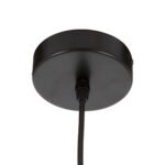 GLOBOSTAR® NEVIS 00681 Μοντέρνο Κρεμαστό Φωτιστικό Οροφής με Ντουί 1 x E27 AC 220-240V IP20 - Μαύρο & Μπεζ - Μ49 x Π49 x Υ34.5cm - Image 8