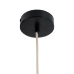 GLOBOSTAR® BEADS 00697 Vintage Κρεμαστό Φωτιστικό Οροφής με Ντουί 1 x E27 AC 220-240V IP20 - Μπεζ - Μ5 x Π5 x Υ33cm - Image 5