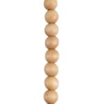 GLOBOSTAR® BEADS 00698 Vintage Κρεμαστό Φωτιστικό Οροφής με Ντουί 1 x E27 AC 220-240V IP20 - Μπεζ - Μ4 x Π4 x Υ47cm - Image 4