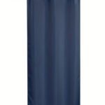 Υφασμάτινη Κουρτίνα Μπάνιου Μπλέ 180×240cm Υψος
