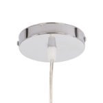 GLOBOSTAR® MANILA 00713 Boho Κρεμαστό Φωτιστικό Οροφής με Ντουί 1 x E27 AC 220-240V IP20 - Μπεζ - Μ50 x Π50 x Υ70cm - Image 8