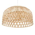 GLOBOSTAR® MANGEA 00717 Boho Κρεμαστό Φωτιστικό Οροφής με Ντουί 1 x E27 AC 220-240V IP20 - Μπεζ - Μ100 x Π100 x Υ59cm - Image 7