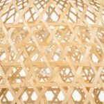 GLOBOSTAR® MANGEA 00717 Boho Κρεμαστό Φωτιστικό Οροφής με Ντουί 1 x E27 AC 220-240V IP20 - Μπεζ - Μ100 x Π100 x Υ59cm - Image 10