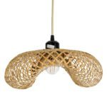 GLOBOSTAR® MEXICO 00718 Boho Κρεμαστό Φωτιστικό Οροφής με Ντουί 1 x E27 AC 220-240V IP20 - Μπεζ - Μ40 x Π30 x Υ18cm - Image 7