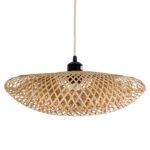 GLOBOSTAR® MEXICO 00718 Boho Κρεμαστό Φωτιστικό Οροφής με Ντουί 1 x E27 AC 220-240V IP20 - Μπεζ - Μ40 x Π30 x Υ18cm - Image 8