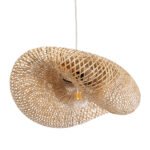 GLOBOSTAR® MEXICO 00719 Boho Κρεμαστό Φωτιστικό Οροφής με Ντουί 1 x E27 AC 220-240V IP20 - Μπεζ - Μ65 x Π46 x Υ30cm - Image 6