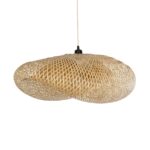 GLOBOSTAR® MEXICO 00720 Boho Κρεμαστό Φωτιστικό Οροφής με Ντουί 1 x E27 AC 220-240V IP20 - Μπεζ - Μ85 x Π55 x Υ36cm - Image 5
