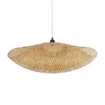 GLOBOSTAR® MEXICO 00720 Boho Κρεμαστό Φωτιστικό Οροφής με Ντουί 1 x E27 AC 220-240V IP20 - Μπεζ - Μ85 x Π55 x Υ36cm - Image 8