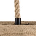 GLOBOSTAR® MANDALA 00732 Boho Κρεμαστό Φωτιστικό Οροφής με Ντουί 1 x E27 AC 220-240V IP20 - Μπεζ - Μ80 x Π80 x Υ60cm - Image 8