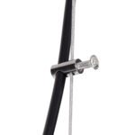 GLOBOSTAR® FREYA 00745 Μοντέρνο Κρεμαστό Φωτιστικό Οροφής με Ντουί 1 x E27 AC 220-240V IP20 - Λευκό & Ασημί - Μ24 x Π24 x Υ35cm - Image 9