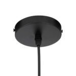 GLOBOSTAR® OLVERO 00772 Μοντέρνο Κρεμαστό Φωτιστικό Οροφής με Ντουί 1 x E27 AC 220-240V IP20 - Μαύρο & Χρυσό - Μ18 x Π4 x Y38cm - Image 8