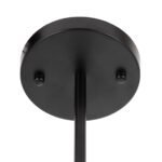 GLOBOSTAR® JOLIET 00780 Μοντέρνο Φωτιστικό Οροφής με Ντουί 6 x G9 AC 220-240V IP20 - Μαύρο & Χρυσό - Μ93 x Π93 x Υ87cm - Image 12