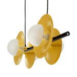 GLOBOSTAR® JOLIET 00782 Μοντέρνο Κρεμαστό Φωτιστικό Οροφής με Ντουί 4 x G9 AC 220-240V IP20 - Μαύρο & Χρυσό - Μ65 x Π28 x Υ20cm - Image 8