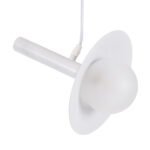 GLOBOSTAR® CELEST 00790 Μοντέρνο Κρεμαστό Φωτιστικό Οροφής με Ντουί 1 x G9 AC 220-240V IP20 - Λευκό - Μ20 x Π20 x Υ26.5cm - Image 4