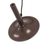 GLOBOSTAR® CELEST 00791 Μοντέρνο Κρεμαστό Φωτιστικό Οροφής με Ντουί 1 x G9 AC 220-240V IP20 - Καφέ & Λευκό - Μ20 x Π20 x Υ26.5cm - Image 7