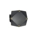 GLOBOSTAR® WELLES 00795 Μοντέρνο Φωτιστικό Τοίχου - Απλίκα με Ντουί 2 x E14 AC 220-240V IP20 - Μαύρο - Μ52 x Π21 x Υ17cm - Image 5