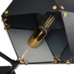 GLOBOSTAR® WELLES 00795 Μοντέρνο Φωτιστικό Τοίχου - Απλίκα με Ντουί 2 x E14 AC 220-240V IP20 - Μαύρο - Μ52 x Π21 x Υ17cm - Image 8